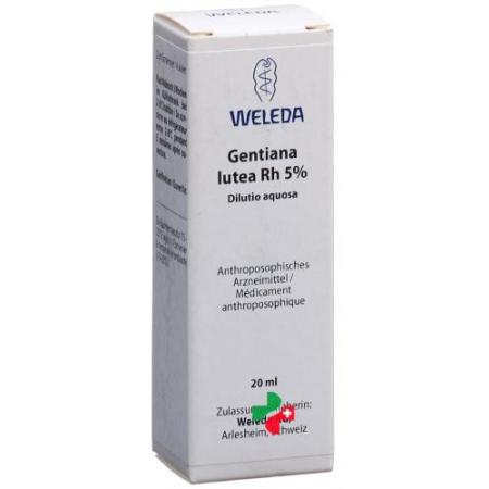 WELEDA Gentiana lutea Rh Dilaq 5% 20ml - PrimeCare Global
