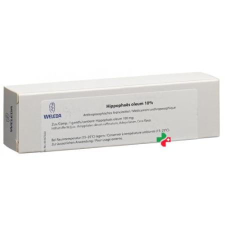 Weleda Hippophaes oleum ointment 10% 25 g - PrimeCare Global