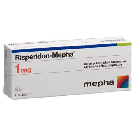 Risperidon-Mepha Lactab 1 mg 60 pcs - PrimeCare Global