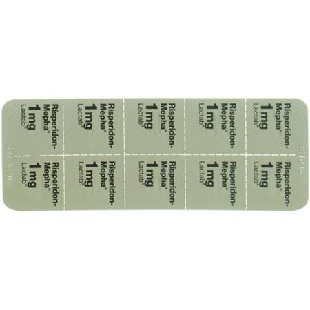 Risperidon-Mepha Lactab 1 mg 60 pcs - PrimeCare Global
