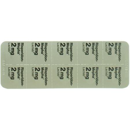 Risperidon-Mepha Lactab 2 mg 20 pcs - PrimeCare Global