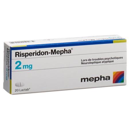 Risperidon-Mepha Lactab 2 mg 20 pcs - PrimeCare Global