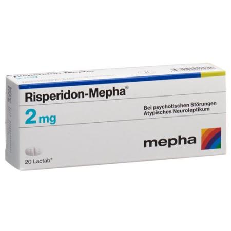 Risperidon-Mepha Lactab 2 mg 60 pcs - PrimeCare Global