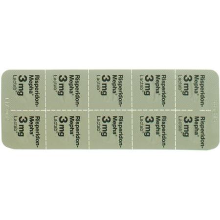 Risperidon-Mepha Lactab 3 mg 20 pcs - PrimeCare Global