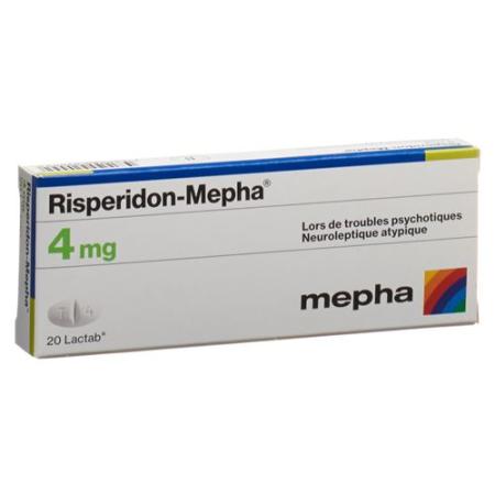 Risperidon-Mepha Lactab 4 mg 20 pcs - PrimeCare Global