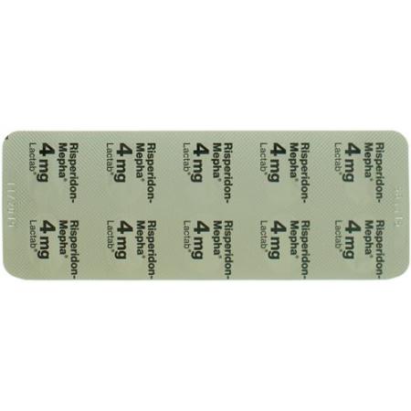 Risperidon-Mepha Lactab 4 mg 20 pcs - PrimeCare Global