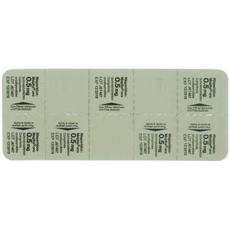 Risperidon-Mepha oro Melting Tabl 0.5 mg 28 pcs - PrimeCare Global