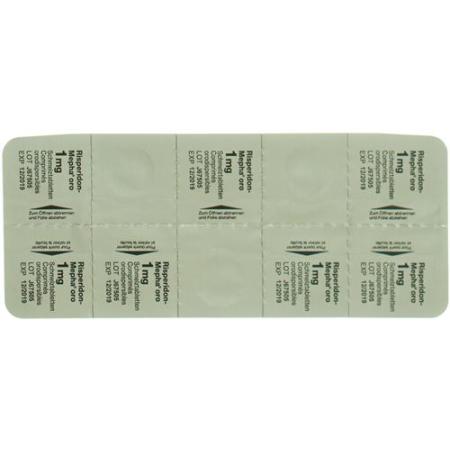 Risperidon-Mepha oro Melting Tabl 1 mg 28 pcs - PrimeCare Global