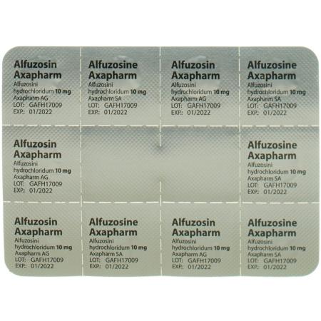 Alfuzosin Axapharm Ret Tabl 10 mg 10 pcs - PrimeCare Global