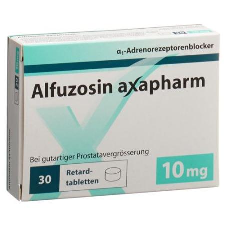 Alfuzosin Axapharm Ret Tabl 10 mg 30 pcs - PrimeCare Global