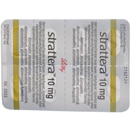 Strattera caps 10 mg 7 pcs - PrimeCare Global