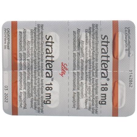 Strattera caps 18 mg 7 pcs - PrimeCare Global