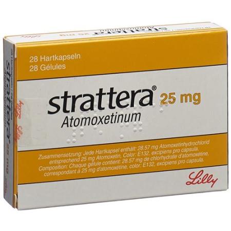 Strattera caps 25 mg 28 pcs - PrimeCare Global