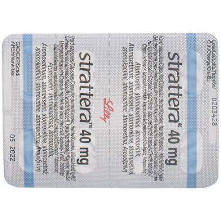 Strattera caps 40 mg 7 pcs - PrimeCare Global