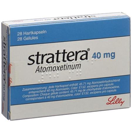 Strattera caps 40 mg 28 pcs - PrimeCare Global