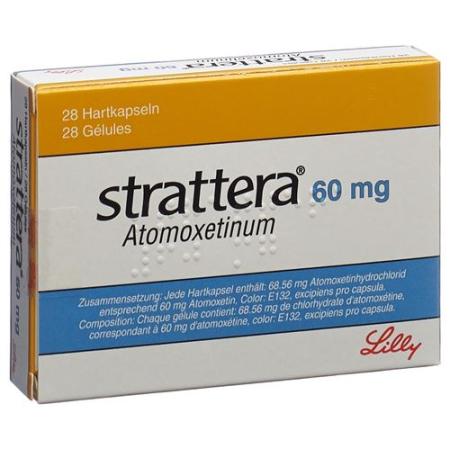 Strattera caps 60 mg 28 pcs - PrimeCare Global