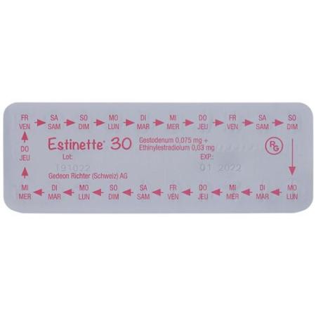 Estinette 30 Drag 3 x 21 pcs - PrimeCare Global