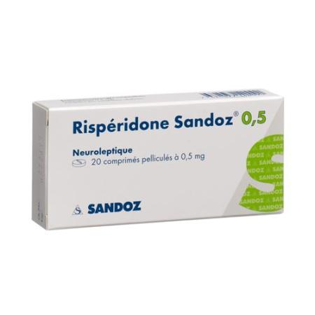 Risperidon Sandoz film tablets 0.5 mg 20 pcs - PrimeCare Global