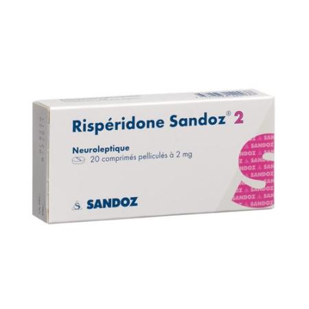 Risperidon Sandoz Filmtabl 2 mg 20 pcs - PrimeCare Global