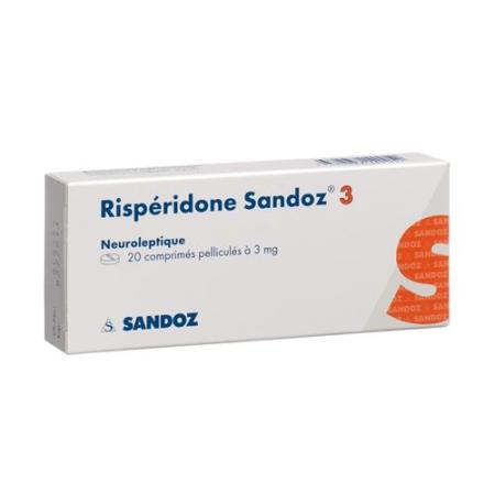 Risperidon Sandoz film tablets 3 mg 20 pcs - PrimeCare Global