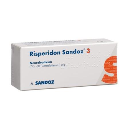 Risperidon Sandoz film tablets 3 mg 60 pcs - PrimeCare Global