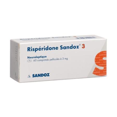 Risperidon Sandoz film tablets 3 mg 60 pcs - PrimeCare Global