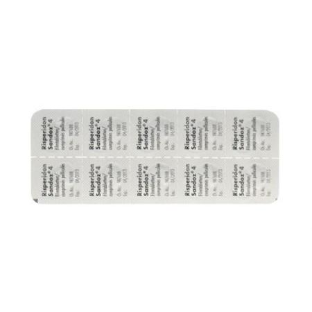 Risperidon Sandoz film tablets 4 mg 60 pcs - PrimeCare Global