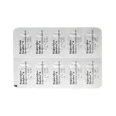 Risperidon Sandoz film tablets 6 mg 60 pcs - PrimeCare Global