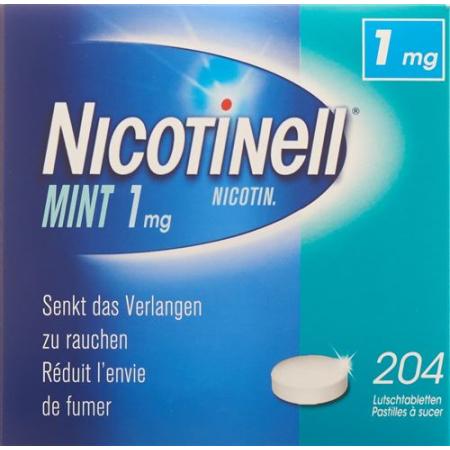 Nicotinell lozenges 1 mg mint 204 pieces - PrimeCare Global