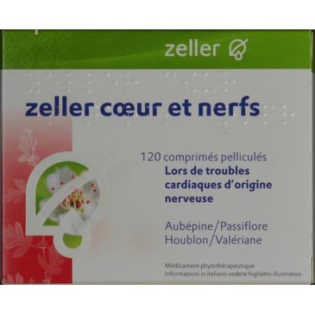 Zeller heart and nerves film tabl 120 pcs - PrimeCare Global