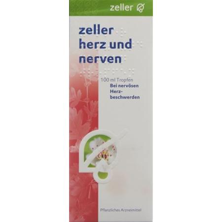 Zeller heart and nerve drops Fl 100 ml - PrimeCare Global