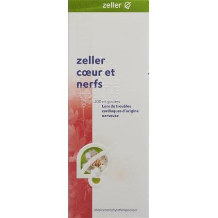 Zeller heart and nerve drops Fl 200 ml - PrimeCare Global