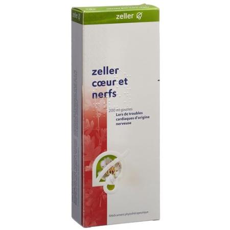 Zeller heart and nerve drops Fl 200 ml - PrimeCare Global