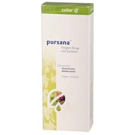Pursana fig syrup with sorbitol 200 ml - PrimeCare Global