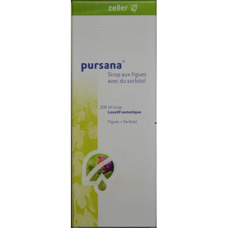 Pursana fig syrup with sorbitol 200 ml - PrimeCare Global