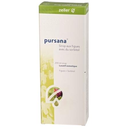 Pursana fig syrup with sorbitol 200 ml - PrimeCare Global