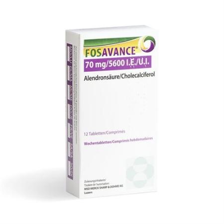 Fosavance weekly tablets 70/5600 12 pcs - PrimeCare Global
