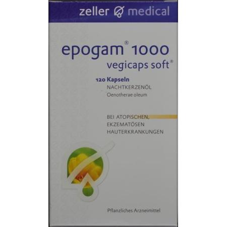 Epogam 1000 Vegicaps soft caps 1000 mg 120 pcs - PrimeCare Global