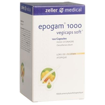 Epogam 1000 Vegicaps soft caps 1000 mg 120 pcs - PrimeCare Global