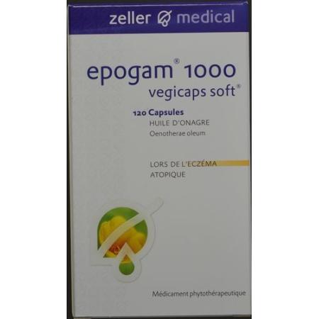 Epogam 1000 Vegicaps soft caps 1000 mg 120 pcs - PrimeCare Global