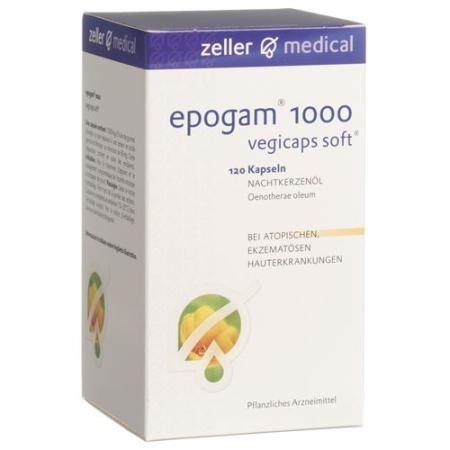 Epogam 1000 Vegicaps soft caps 1000 mg 120 pcs - PrimeCare Global