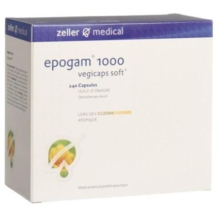 Epogam 1000 Vegicaps soft caps 1000 mg 240 pcs - PrimeCare Global