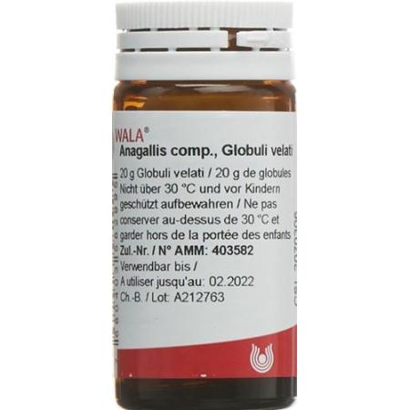 Wala Anagallis comp. Glob bottle 20 g - PrimeCare Global