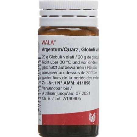 Wala Silver/Quartz Globules 20 g - PrimeCare Global