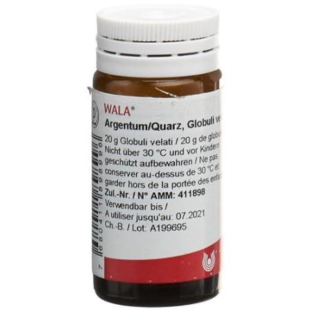 Wala Silver/Quartz Globules 20 g - PrimeCare Global