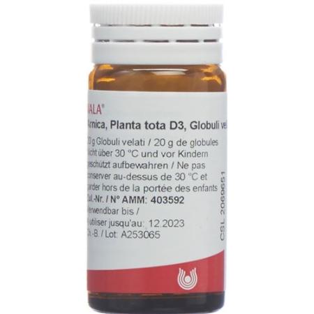 Wala Arnica e planta tota Glob D 3 20 g - PrimeCare Global
