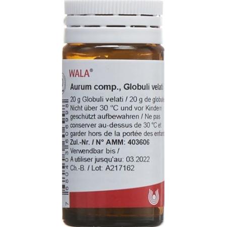 Wala Aurum comp. Glob bottle 20 g - PrimeCare Global