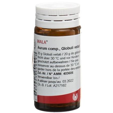 Wala Aurum comp. Glob bottle 20 g - PrimeCare Global