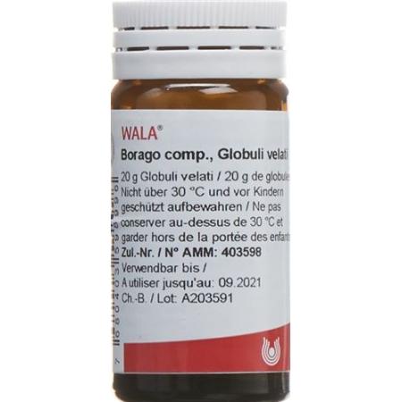 Wala Borago comp. Glob bottle 20 g - PrimeCare Global
