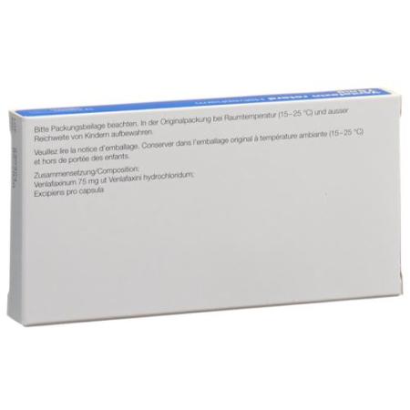 Venlafaxine retard Helvepharm Ret Capsules 75 mg 14 pcs - PrimeCare Global